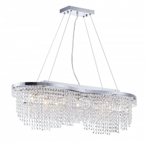 LUSTRA TOILS DIA600-07-N , DIN METAL SI STICLA, STIL MODERN, MAYTONI