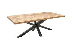 MASA DE SUFRAGERIE, GALAXY 160CM, DIN LEMN MASIV MANGO SI METAL, ARTIM GROUP SELECTION