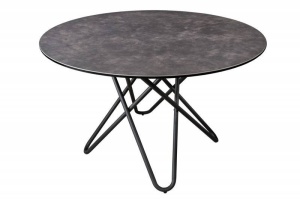 MASA DE SUFRAGERIE ROTUNDA, CIRCULAR 120CM, CERAMICA ANTRACIT, ARTIM GROUP SELECTION