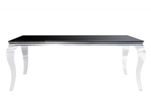MASA DINING ELEGANTA BAROCK 37356 DIN STICLA SI METAL DESIGN EXCLUSIVIST - Img 6