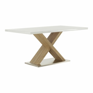 MASA DINING FARNEL, ALB EXTRA LUCIOS/STEJAR, STIL MODERN, TK - Img 3