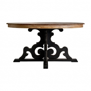 MASA DINING LAON REF. 29557, DIN LEMN MASIV DE MANGO, STIL VINTAGE, VIC