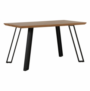 MASA DINING PEDAL, STEJAR/NEGRU, STIL MODERN, TK - Img 4