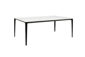 MASA DINING SLIM 180 ALBA, CONFECTIONATA DIN CERAMICA SI ALUMINIU, STIL MODERN