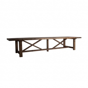 MASA DINING UTAH REF. 27054, DIN LEMN MASIV DE PIN, RECICLAT, STIL VINTAGE,VIC - Img 3