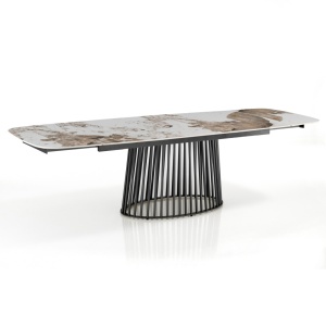 MASA EXTENSIBILA 180/260CM, CAGE, DIN METAL SI CERAMICA, ARTIM GROUP SELECTION