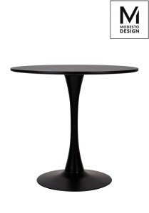 MASA LIVING, NEAGRA, TULIP FI80, DIN MDF SI METAL, STIL MODERN - Img 2