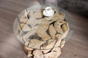MASUTA DE CAFEA 50CM, NATURE LOUNGE, 23208-1 + 23208-2, DESIGN RUSTIC