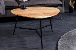 MASUTA DE CAFEA, BEAUTY BY NATURE 70 CM, LEMN DE SALCAM SI CADRUL DIN METAL, ARTIM GROUP COLLECTION - Img 2