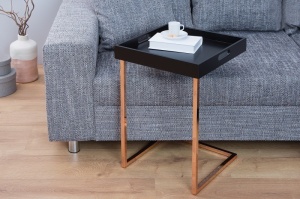 MASUTA DE CAFEA CU TAVA DETASABILA CIANO NEAGRA 38057 - DESIGN MODERN