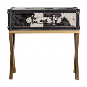 NOPTIERA THORP REF. 29486, DIN PIELE, METAL SI MDF, STIL VINTAGE, VIC