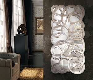 OGLINDA DECORATIVA LUNA 16061, DIN STICLA, STIL MODERN G&C