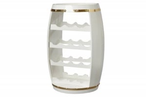 ORGANIZATOR DE VINURI, BODEGA 60CM, LEMN, ALB, MODEL DEOSEBIT - Img 6