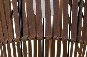 PENDUL CAPELLO FI 140, DIN METAL, COFFEE, STIL MODERN, B2 - Img 6