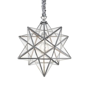 PENDUL DESIGN MODERN STELLA SP1 BIG CROM - IDEAL LUX