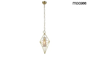 PENDUL HAVANA S, AURIU/TRANSPARENT, DIN METAL SI STICLA, STIL MODERN, B2 - Img 2