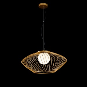 PENDUL PLEC P364PL-01G , DIN METAL SI STICLA, STIL MODERN, MAYTONI - Img 2