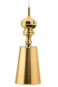PENDUL QUEEN 25, AURIU, DIN ALUMINIU SI PLASTIC, STIL MODERN, B2