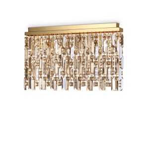 PLAFONIERA ELISIR PL6 OTTONE STIL MODERN IDEAL LUX