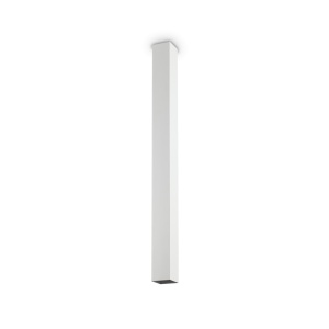 PLAFONIERA SKY PL1 H75, ALB, DIN METAL, STIL MODERN