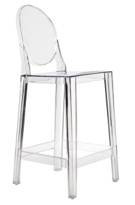 SCAUN DE BAR VIKI 104CM TRANSPARENT DESIGN MODERN