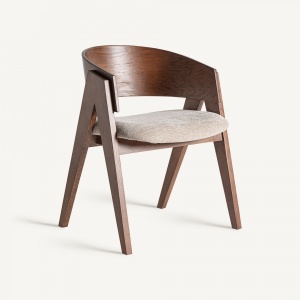 SCAUN DEOSEBIT, MADIRAN, LEMN DE STEJAR SI POLIESTER, ARTIM GROUP SELECTION