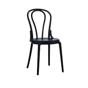 SCAUN DINING, NEGRU, DIN PLASTIC DUR, ARTIM GROUP SELECTION