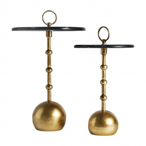 SET 2 MASUTE DE CAFEA MUSSING REF. 29887, DIN METAL SI MARMURA, STIL MODERN, VIC - Img 2