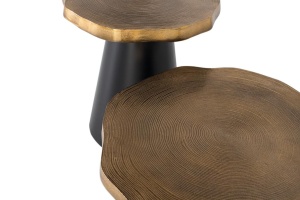 SET 2 MASUTE, DIN METAL, CUPRU/NEGRU, DESIGN INDUSTRIAL - Img 2