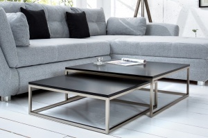 SET 2 MASUTE, NEW FUSION, DIN METAL SI MDF, DESIGN MODERN