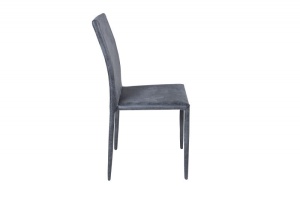 SET 4 SCAUNE GRI INCHIS ANTIC MILANO 37467 - DESIGN MILANO - Img 3