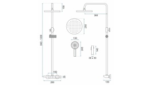 SET DE DUS REA SAVIO CU LED, TITAN, DIN ALAMA, CALITATE SUPERIOARA - Img 8