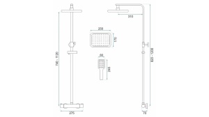 SET DE DUS REA TOM, AURIU, DIN ALAMA, CALITATE SUPERIOARA - Img 6