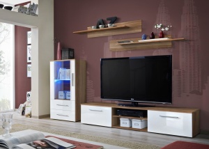 SET LIVING MODULAR CU LED GALINO H 28 NWH GH STIL MODERN ASM