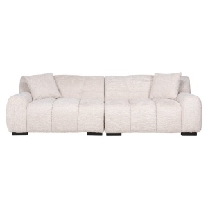 SOFA CHARELLE LOVELY 11 CREM, S4727, CONFECTIONAT DIN PLACAJ, PIN, SPUMA, LEMN DE MESTEACAN, RICHMOND INTERIOR - Img 3