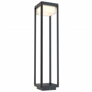 STALP EXTERIOR BAKER O021FL-L10B3K, DIN ALUMINIU, STIL MODERN, MAYTONI