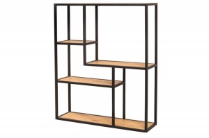 STOC!!! RAFT 90CM, SLIM LINE, COD 42030, DIN METAL SI FURNIR, STIL INDUSTRIAL - Img 5