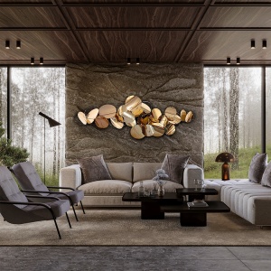 TABLOU DECORATIV SERENITY, 182x70 CM, STIL MODERN