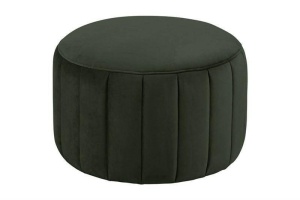 TABURET DORIA VERDE INCHIS, DIN TEXTIL, STIL MODERN B2
