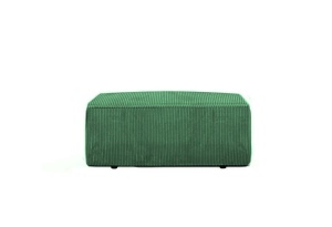 TABURET/MASUTA DE CAFEA PILLOW, VERDE, CONFECTIONATA DIN CATIFEA, SPUMA SI ARCURI, STIL MODERN