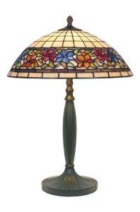 VEIOZA DEOSEBITA TIFFANY, COD LPTS03+YT21P, DIN METAL SI STICLA