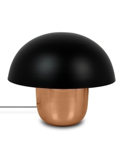 VEIOZA MUSHROOM CUPRU/NEAGRA, 44 CM, STIL MODERN