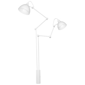 APLICA AIDA, 2 BRATE, 190 CM, ALBA, DIN METAL, STIL MODERN