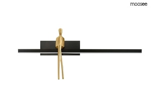 APLICA BOY NEAGRA, CONFECTIONATA DIN OTEL SI ALAMA, STIL MODERN