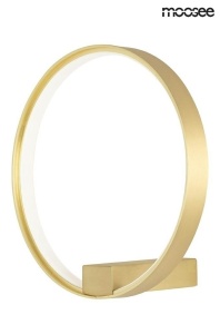 APLICA CIRCLE WALL AURIE, CONFECTIONATA DIN ALUMINIU SI ACRIL, STIL MODERN