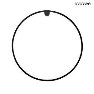 APLICA HOOP 60, NEAGRA, CONFECTIONATA DIN OTEL, STIL MODERN - Img 3