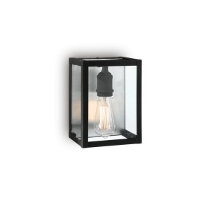 APLICA IGOR AP1, NEGRU, DIN METAL, STIL MODERN