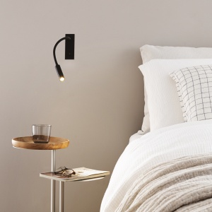APLICA IO AP, NEGRU, DIN METAL, STIL MODERN - Img 3