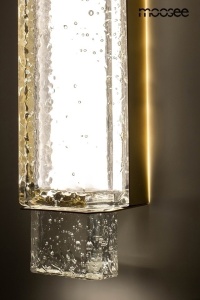APLICA TESORO GOLD, CONFECTIONATA DIN STICLA SI METAL, STIL MODERN - Img 3