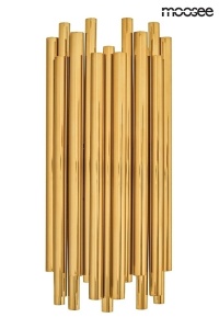 APLICA TUBO GOLD, CONFECTIONATA DIN OTEL INOXIDABIL, STIL MODERN